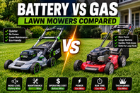 Battery vs Gas Lawn Mowers Compared