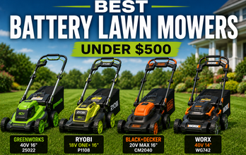 Best Battery Lawn Mowers Under $500 to Buy in 2026