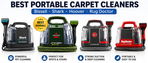 Best Portable Carpet Cleaners of 2026: Top Spot Cleaners Compared
