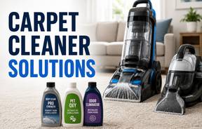Carpet Cleaner Solutions: What to Use and What to Avoid