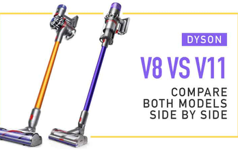 Dyson V8 vs. V11 Cleaning Results On Hard Floor and Carpet