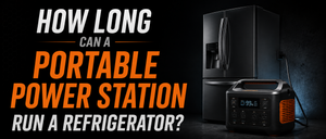 How Long Can a Portable Power Station Run a Refrigerator?