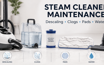 How to Descale and Maintain a Steam Cleaner