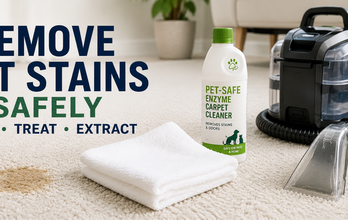 How to Remove Pet Stains from Carpet Without Setting Them
