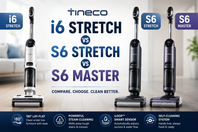 Tineco i6 Stretch vs S6 Stretch vs S6 Master: Full Comparison & Best Choice (2026)