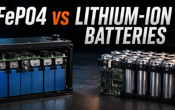 LiFePO4 vs Lithium-Ion Batteries: Lifespan, Safety & Use Cases