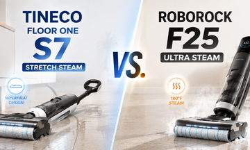 Tineco Floor One S7 Stretch Steam vs. Roborock F25 Ultra Steam