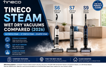 Tineco Steam Wet Dry Vacuums Compared (2026)