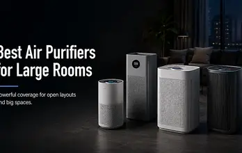 Best Air Purifiers for Large Rooms (2026 Buying Guide)