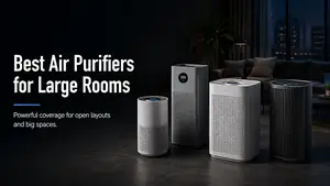 Best Air Purifiers for Large Rooms (2026 Buying Guide)