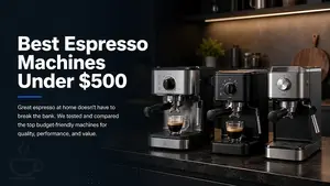 Best Espresso Machines Under $500 in 2026