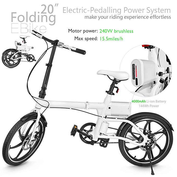 XPRIT Folding Electric Bike