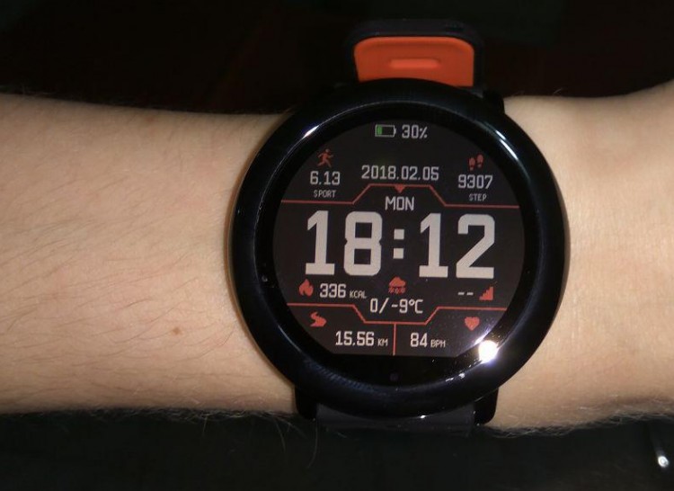 xiaomi amazfit pace battery