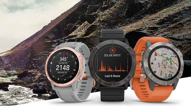Garmin Fenix 6 Comparison: 6S vs 6 vs 6X, Pro, Sapphire & Solar
