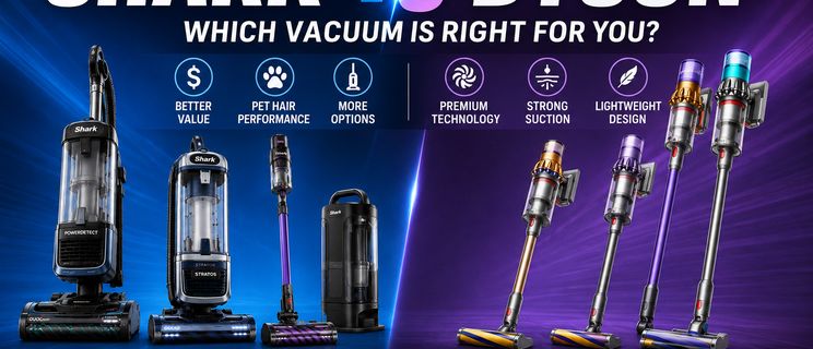 Shark vs Dyson Vacuums: Which Brand Should You Buy?